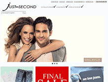 Tablet Screenshot of justsecond.de